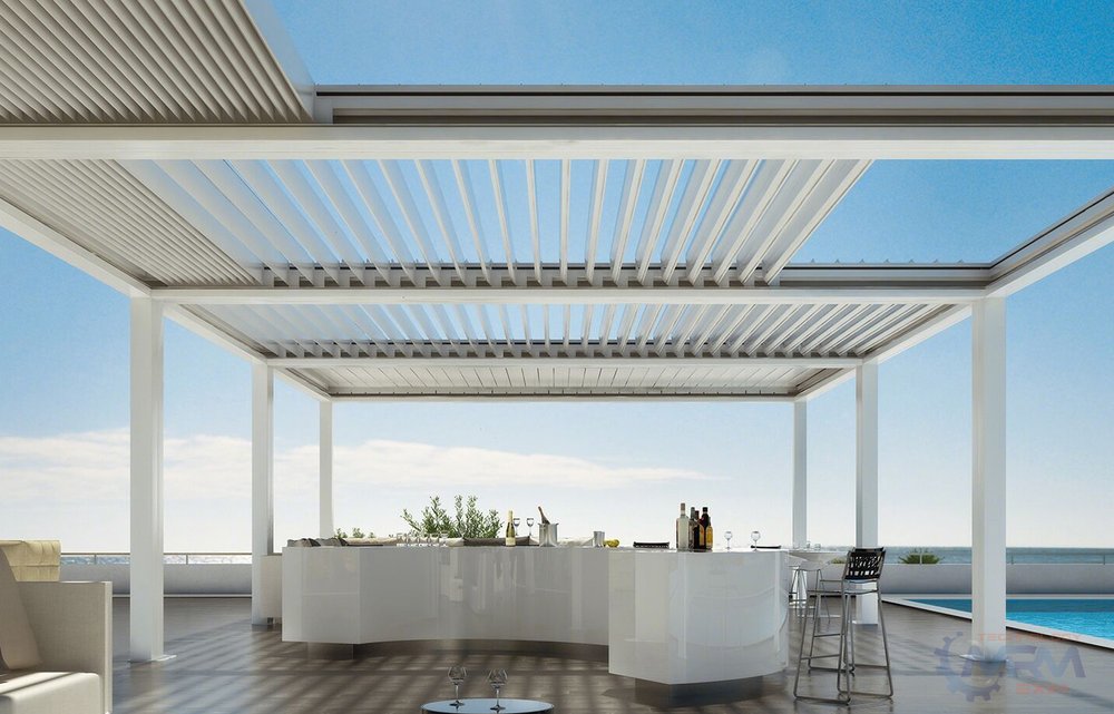 Aluminum Pergola kits - Easy-to-use, pre-designed kits for a beautiful outdoor living space.