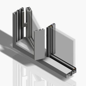 Minimal sliding Pivot doors - sleek, modern, seamless.